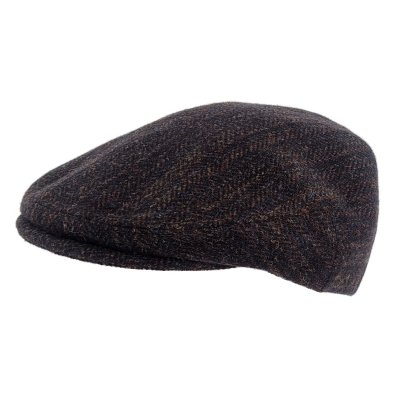 Gubbkeps / Flat cap - Gårda Premium Coleraine Wool Sixpence (blå)