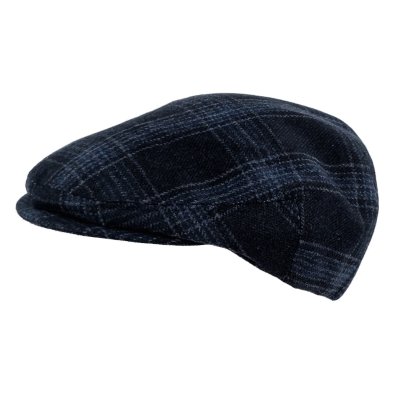Gubbkeps / Flat cap - Gårda Premium Dalston Wool Sixpence (blå)
