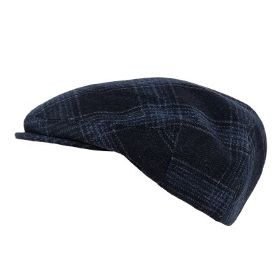 Gubbkeps / Flat cap - Gårda Premium Dalston Wool Sixpence (blå)