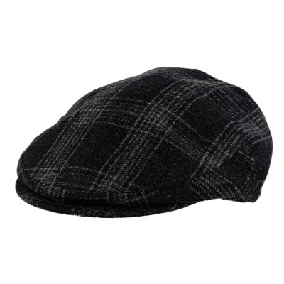 Gubbkeps / Flat cap - Gårda Premium Dalston Wool Sixpence (svart)