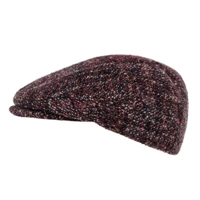 Gubbkeps / Flat cap - Gårda Premium Fareham Wool Sixpence (röd)