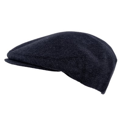 Gubbkeps / Flat cap - Gårda Premium Kirkby Wool Sixpence (blå)