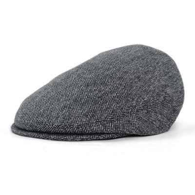 Gubbkeps / Flat cap - Gårda Premium Kirkby Wool Sixpence (grön)