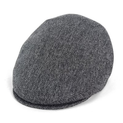 Gubbkeps / Flat cap - Gårda Premium Kirkby Wool Sixpence (grön)