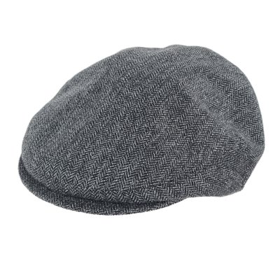 Gubbkeps / Flat cap - Gårda Premium Kirkby Wool Sixpence (grön)