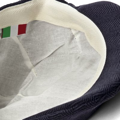 Gubbkeps / Flat cap - Gårda Lacona Flat Cap (blå)