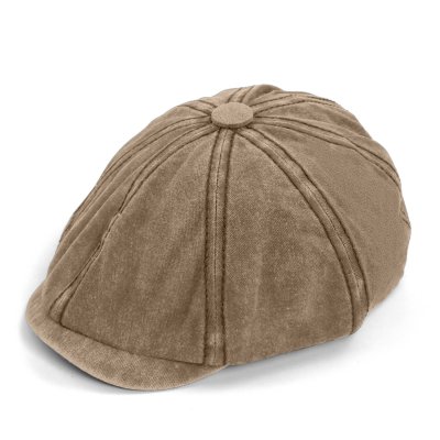 Gubbkeps / Flat cap - Gårda Maxton Newsboy (beige)