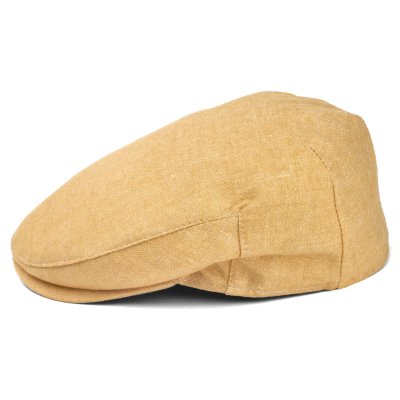 Gubbkeps / Flat cap - Gårda Nickleby Sixpence (gul)