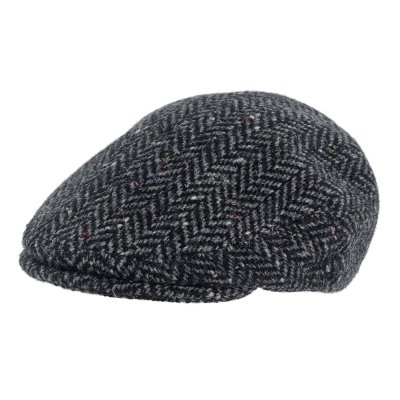 Gubbkeps / Flat cap - Gårda Premium Penrith Wool Sixpence (grå)