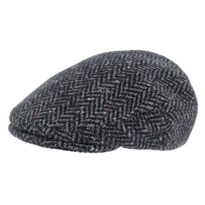Gubbkeps / Flat cap - Gårda Premium Penrith Wool Sixpence (grå)