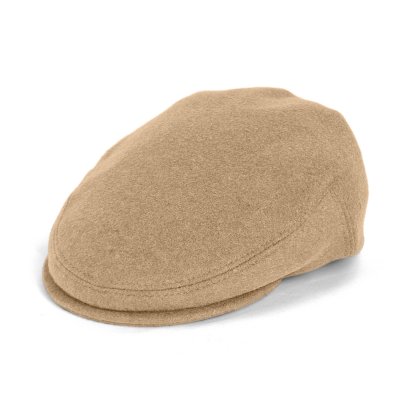 Gubbkeps / Flat cap - Gårda Premium Selby Wool Sixpence (beige)