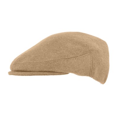 Gubbkeps / Flat cap - Gårda Premium Selby Wool Sixpence (beige)
