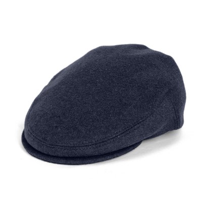 Gubbkeps / Flat cap - Gårda Premium Selby Wool Sixpence (blå)