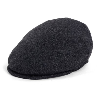 Gubbkeps / Flat cap - Gårda Premium Selby Wool Sixpence (svart)
