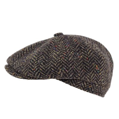 Gubbkeps / Flat cap - Gårda Premium Selkirk Wool Newsboy (grön)