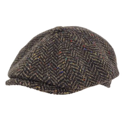 Gubbkeps / Flat cap - Gårda Premium Selkirk Wool Newsboy (grön)