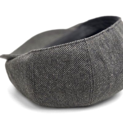 Gubbkeps / Flat cap - Gårda Telford Newsboy Cap (mörkgrå)