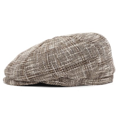 Gubbkeps / Flat cap - Gårda Traddles Newsboy (beige)