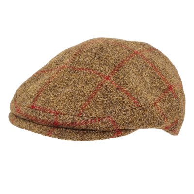 Gubbkeps / Flat cap - Gårda Premium Warrington Wool Sixpence (brun)