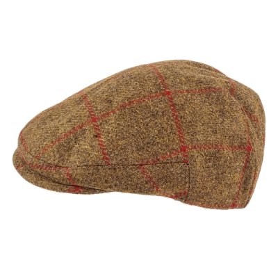 Gubbkeps / Flat cap - Gårda Premium Warrington Wool Sixpence (brun)