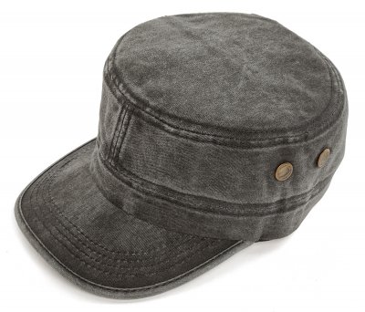 Gubbkeps / Flat cap - Gårda Viper Army Cap (svart)