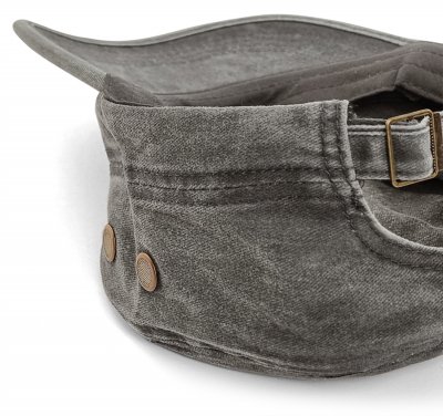 Gubbkeps / Flat cap - Gårda Viper Army Cap (svart)