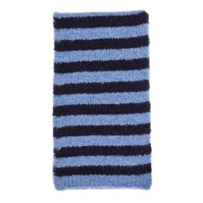 Halsdukar - Gårda Grindelwald Striped Wool Mix Scarf (blå)