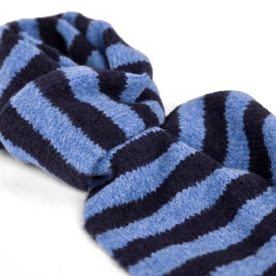 Halsdukar - Gårda Grindelwald Striped Wool Mix Scarf (blå)