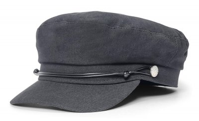 Gubbkeps / Flat cap - Gårda Barrington Fiddler Cap (svart)