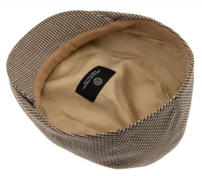 Gubbkeps / Flat cap - CTH Ericson Edward Pepita Ivy Cap (grön/beige)