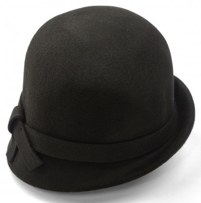 Hattar - Gårda Ofena Wool Cloche (svart)