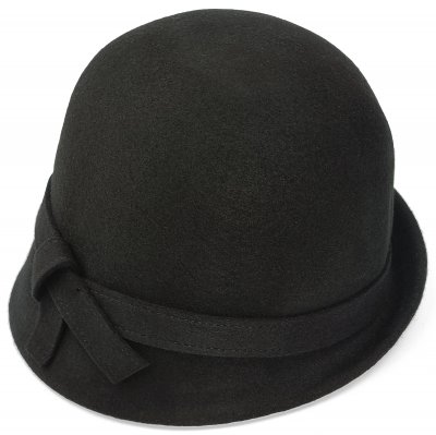 Hattar - Gårda Ofena Wool Cloche (svart)