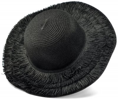 Stråhatt - Gårda Sarita (svart)
