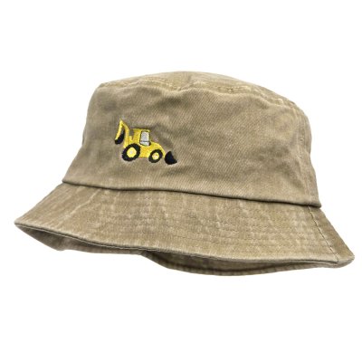 Hattar Barn - Gårda Bulldozer Bucket Hat (beige)