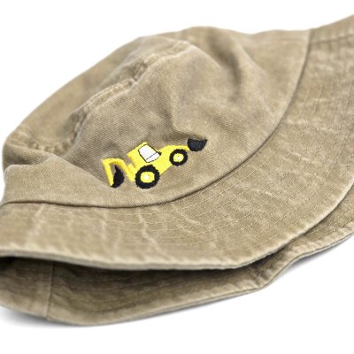 Hattar Barn - Gårda Bulldozer Bucket Hat (beige)