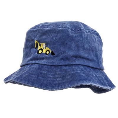 Hattar Barn - Gårda Bulldozer Bucket Hat (blå)