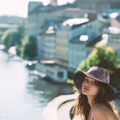 Hattar - Gårda Asinara Outdoor Hat (lila)