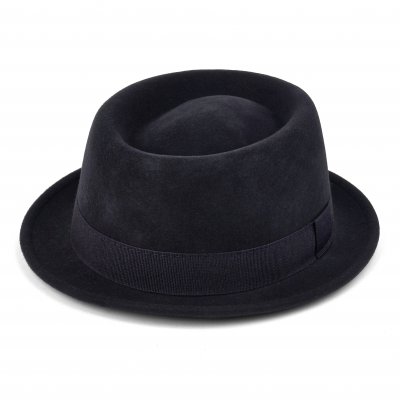 Hattar - Gårda Asolo Pork Pie Wool Hat (blå)