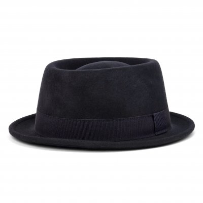 Hattar - Gårda Asolo Pork Pie Wool Hat (blå)