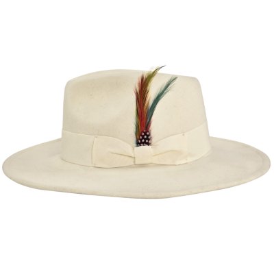 Hattar - Gårda Astoria Fedora (vit)