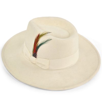 Hattar - Gårda Astoria Fedora (vit)