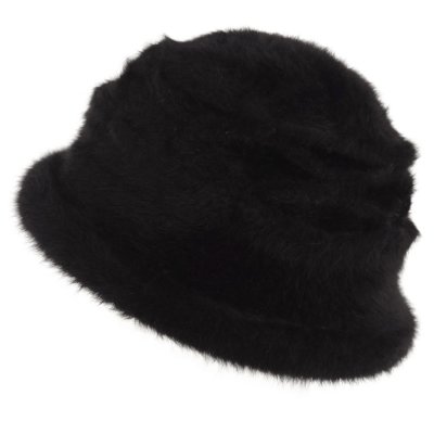 Hattar - Gårda Atri Angora Cloche (svart)