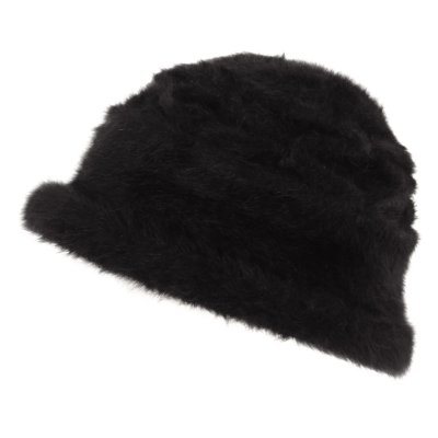 Hattar - Gårda Atri Angora Cloche (svart)