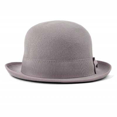 Hattar - Gårda Aviano Bowler Wool Hat (ljusgrå)