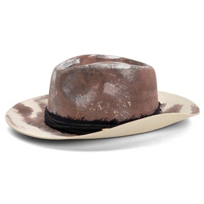 Hattar - Gårda Buchanan Distressed Fedora (brun)