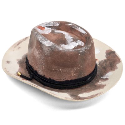 Hattar - Gårda Buchanan Distressed Fedora (brun)