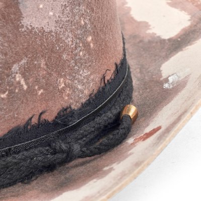 Hattar - Gårda Buchanan Distressed Fedora (brun)