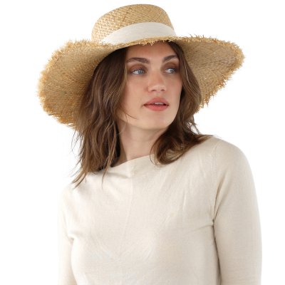 Stråhatt - Gårda Cadiz Sun Hat (natur/offwhite)