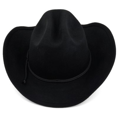 Hattar - Gårda Dubois Wool Felt Cowboy (svart)