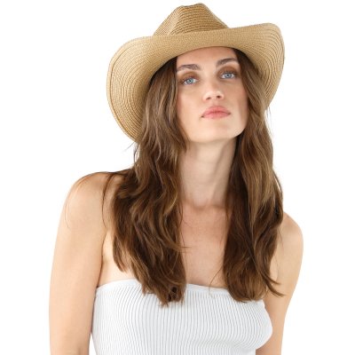 Stråhatt - Gårda Kos Western Hat (khaki)